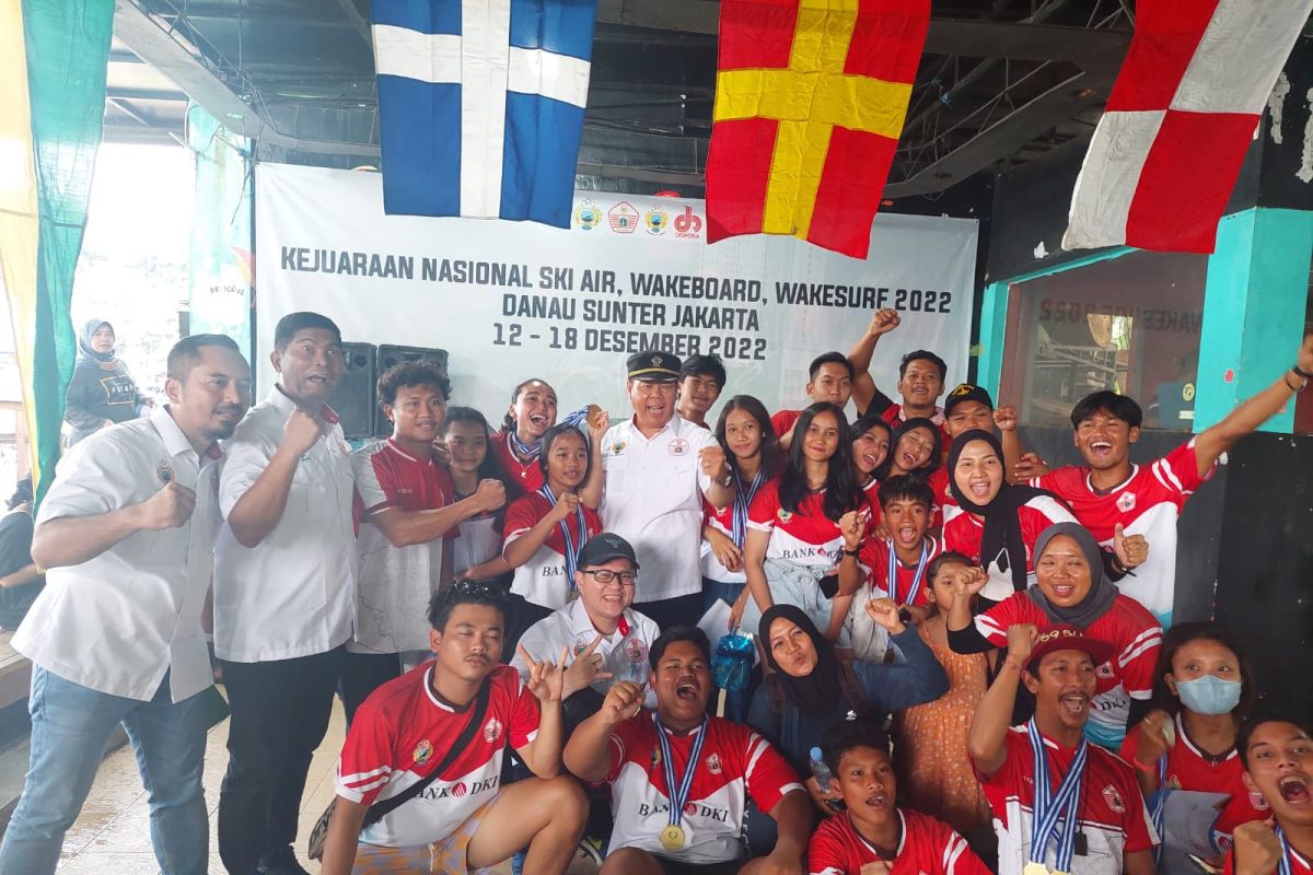 DKI Jakarta juara umum Kejurnas Ski Air, Wakeboard, dan Wakesurf 2022