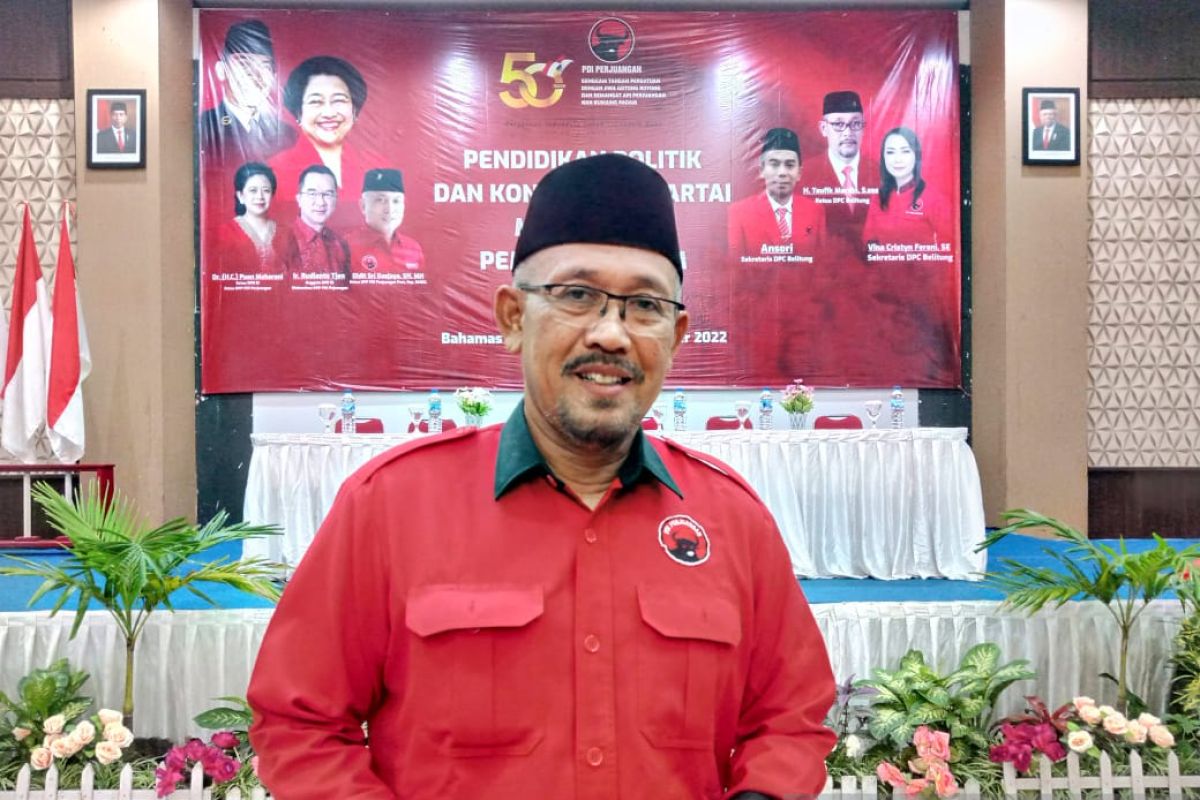 PDI Perjuangan Belitung targetkan raih delapan kursi DPRD