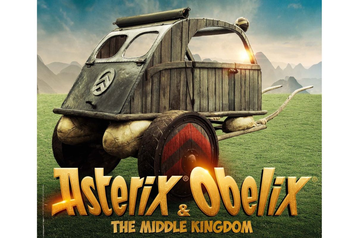 Citroen rancang kereta kayu 2CV untuk "Asterix & Obelix"