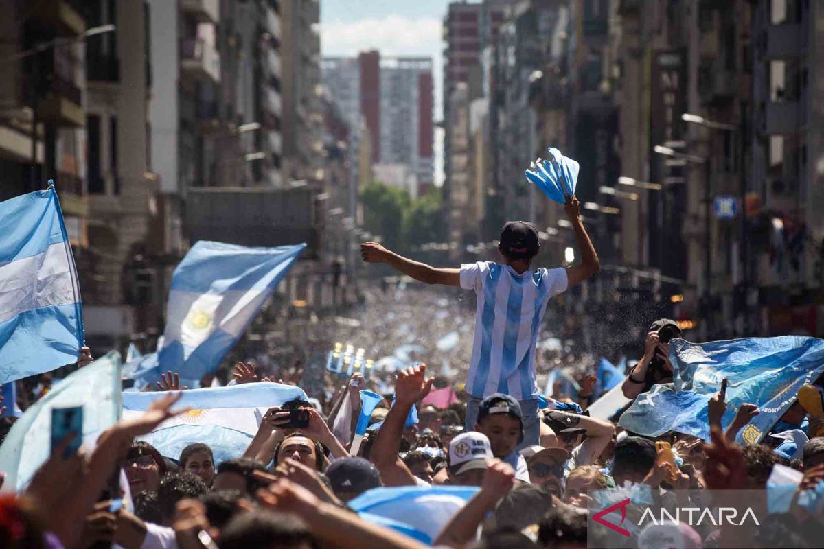 Piala Dunia: Scaloni ajak rakyat Argentina nikmati sukses juara