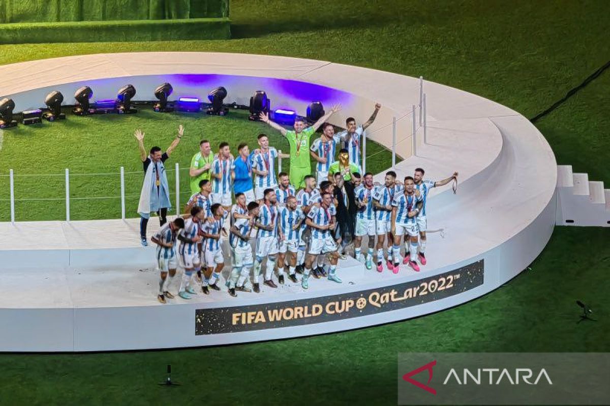Piala Dunia 2022- Bak dongeng, kisah Messi dan Piala Dunia berakhir bahagia