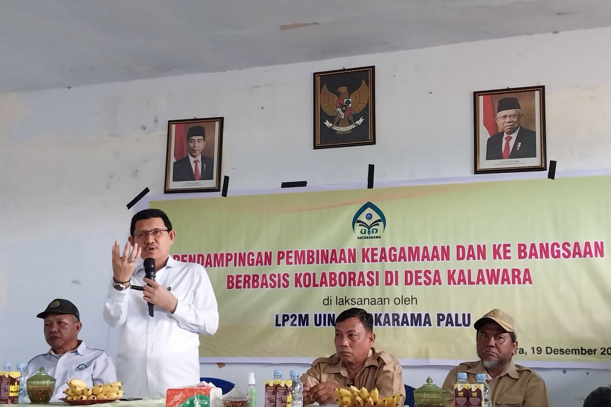 Rektor UIN ingatkan warga Sigi agar waspadai politisasi SARA