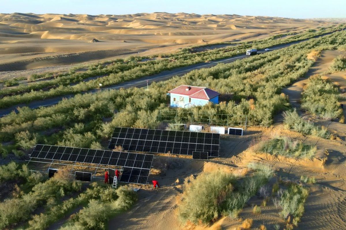 Ladang Tarim pasok 50 miliar meter kubik gas alam ke Xinjiang selatan
