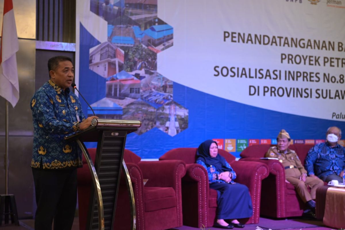 Pemprov Sulteng  terima hasil rehab-rekon pascabencana dari UNDP