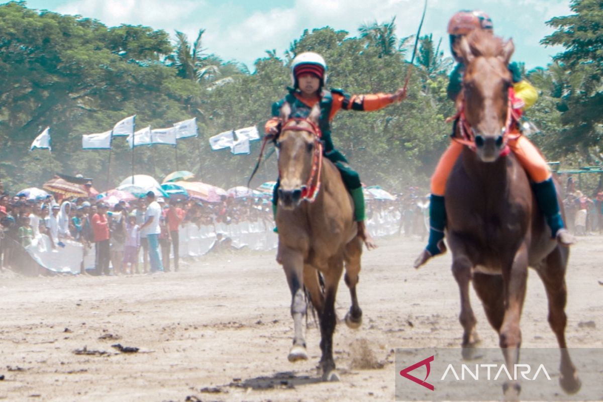 Pacuan kuda bikin keren Lombok