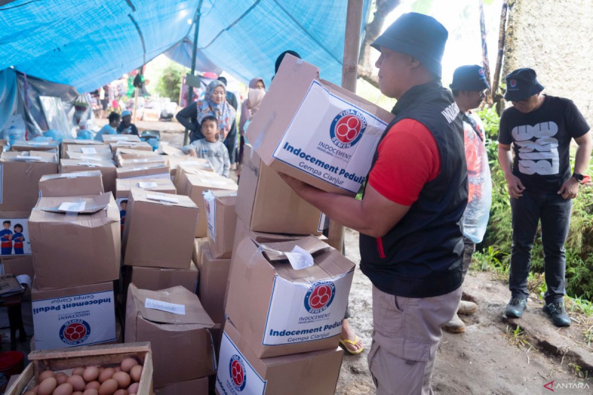 Bantu korban gempa Cianjur, Indocement Peduli dirikan posko