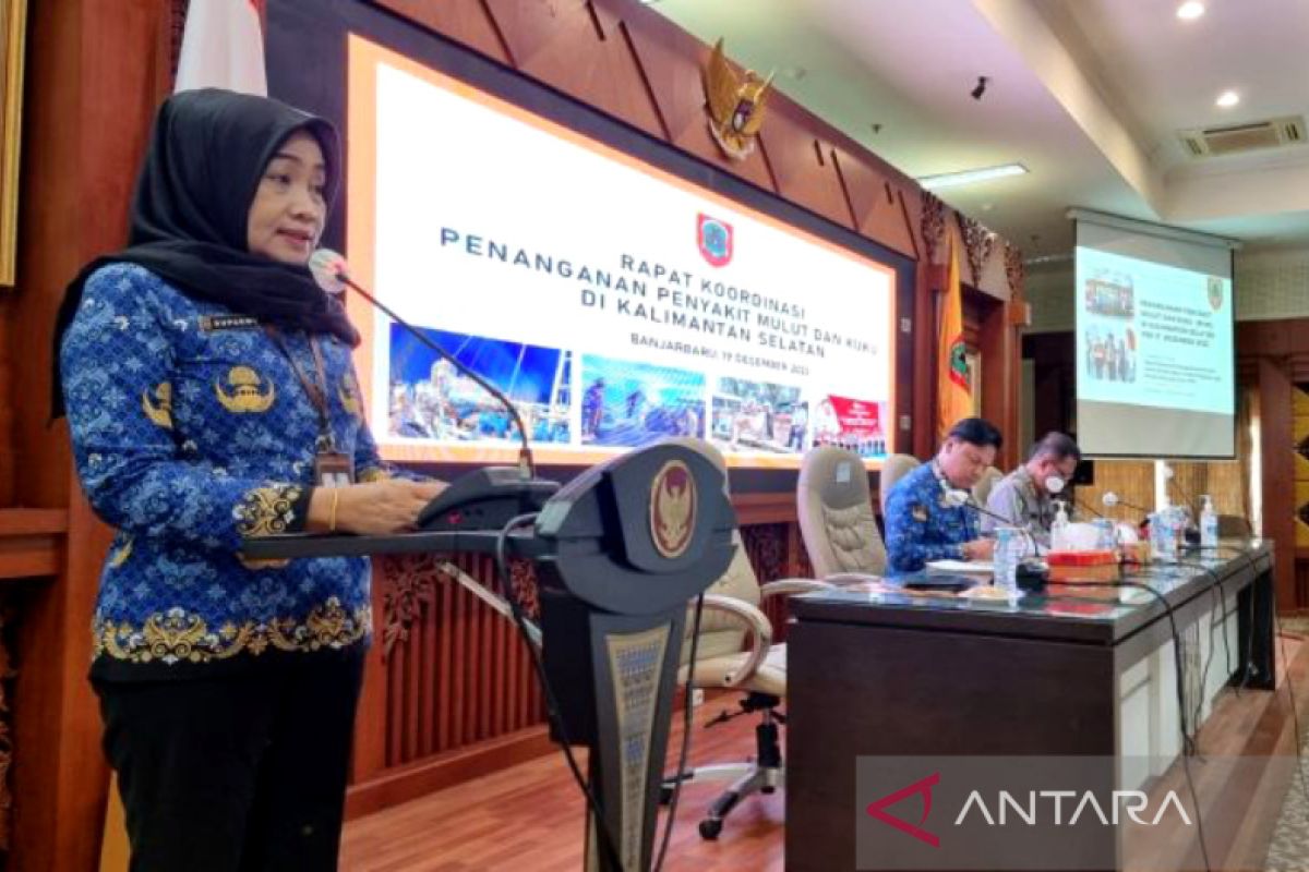 Govt confirms zero FMD cases in South Kalimantan since July