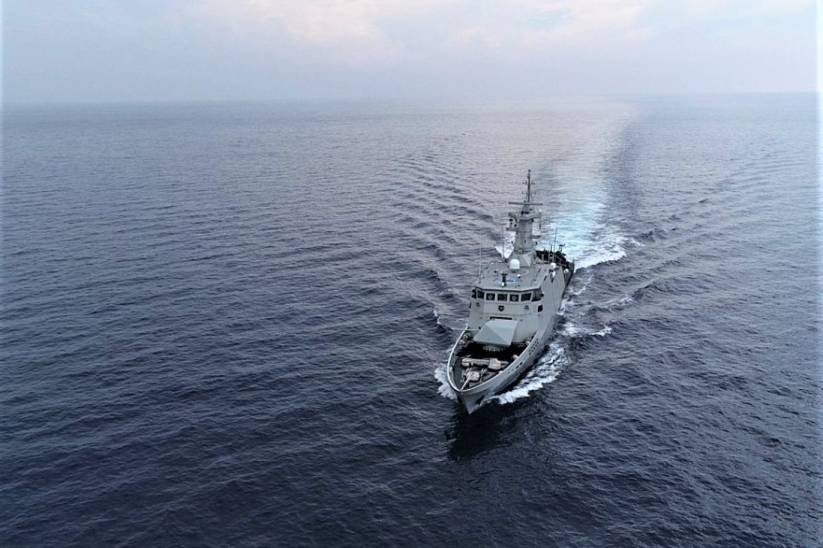 KRI Kerambit-627 sukses uji penembakan 