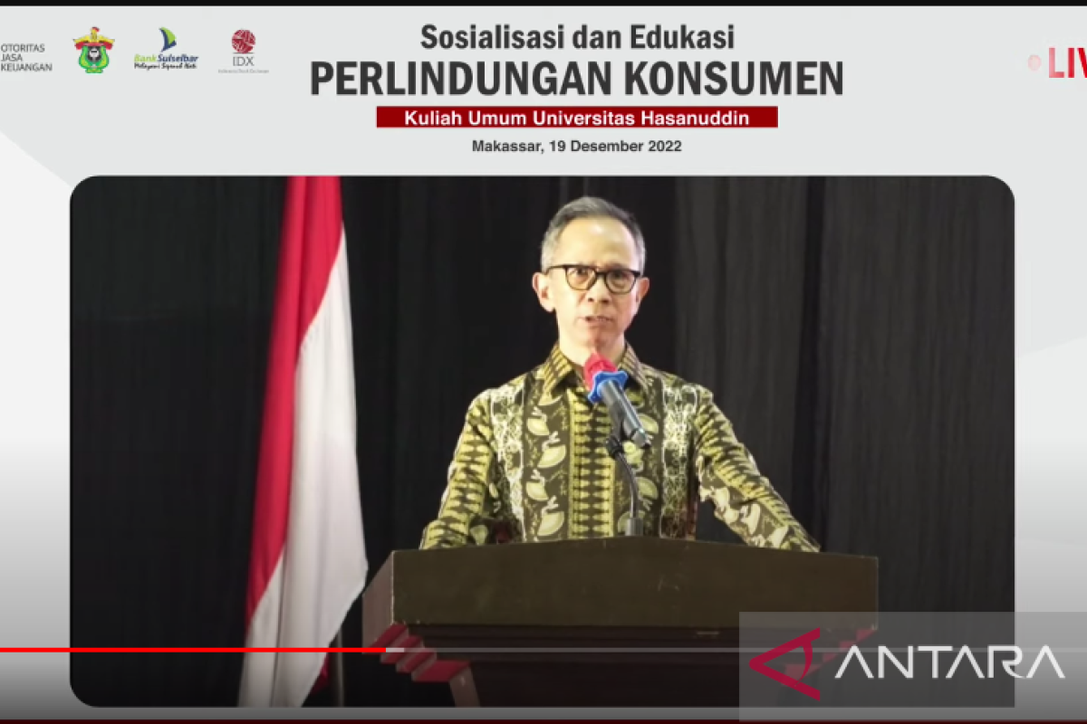 Indonesia should stimulate novel regional growth sources: OJK Chairman