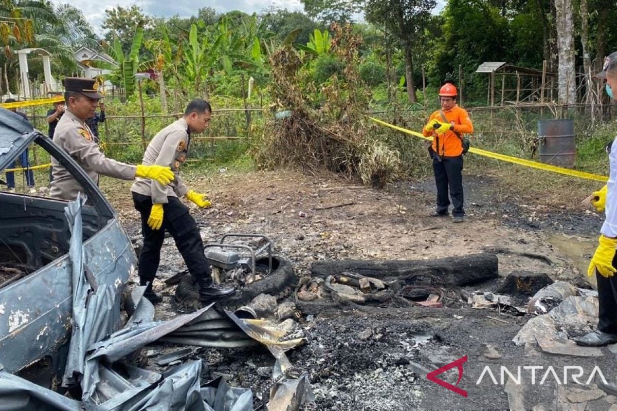 Ledakan gudang minyak ilegal di Muara Enim tewaskan tiga warga