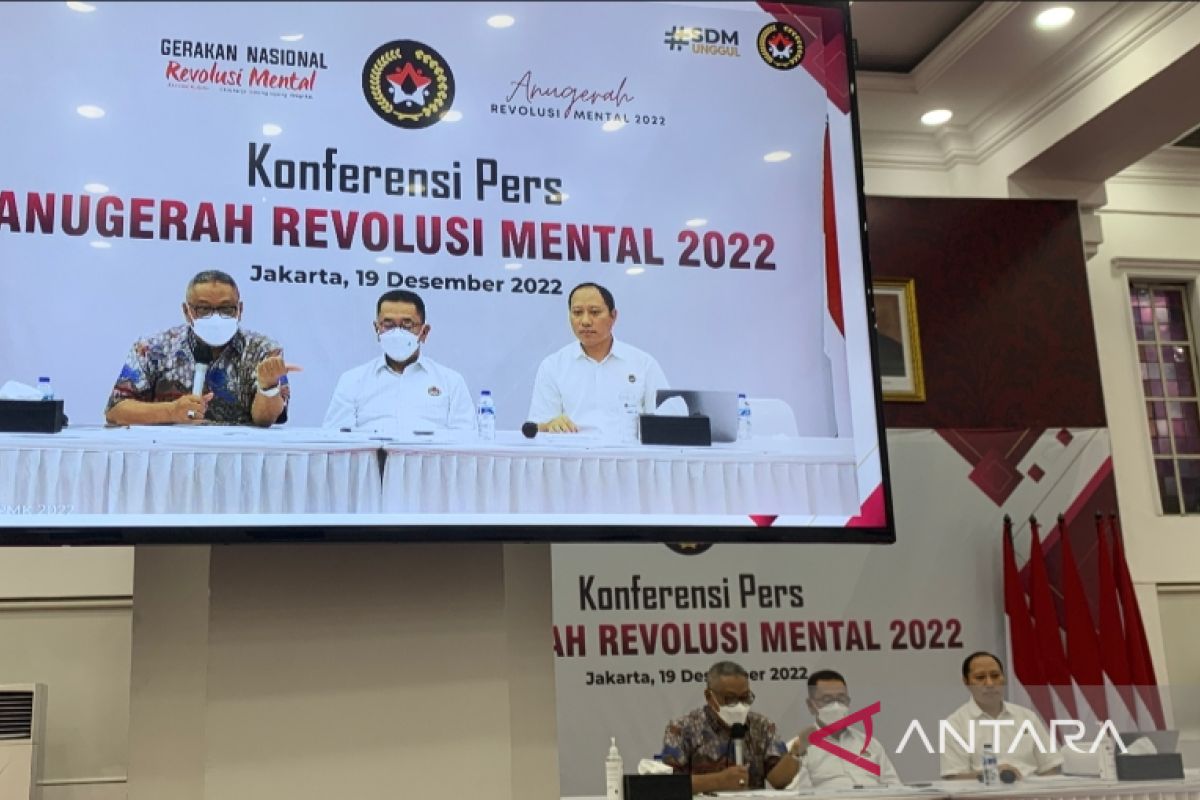 Kemenko PMK: Anugerah Revolusi Mental 2022 upaya mendorong perubahan