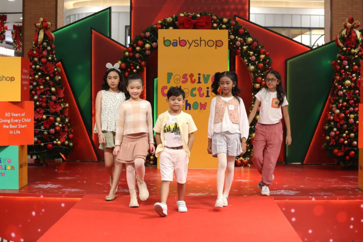 Babyshop Festive Collection Show pamerkan koleksi fesyen anak teranyar