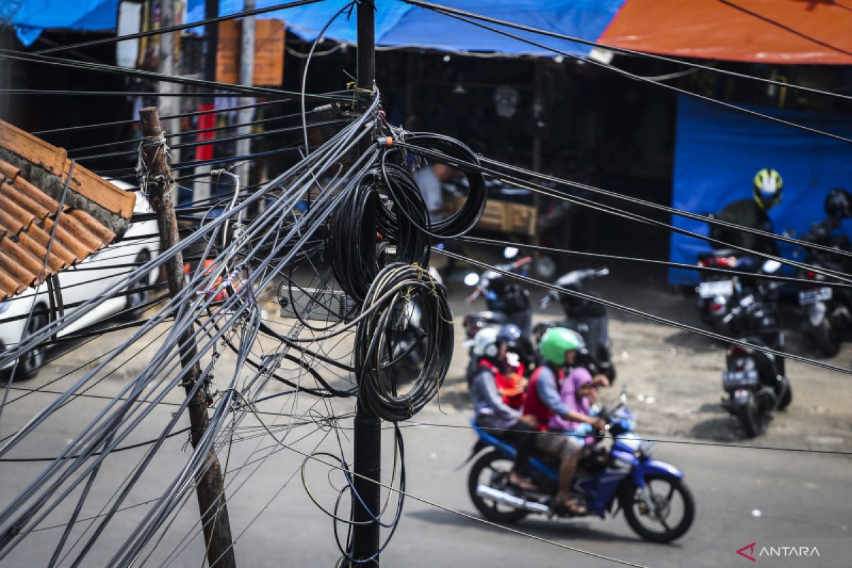 Apjatel berharap penataan kabel udara tidak bebani masyarakat