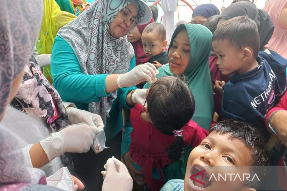 108.924 anak di Aceh Utara sudah diimunisasi polio
