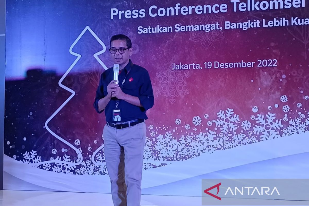 Telkomsel proyeksikan lonjakan trafik layanan data saat Natal dan Tahun Baru