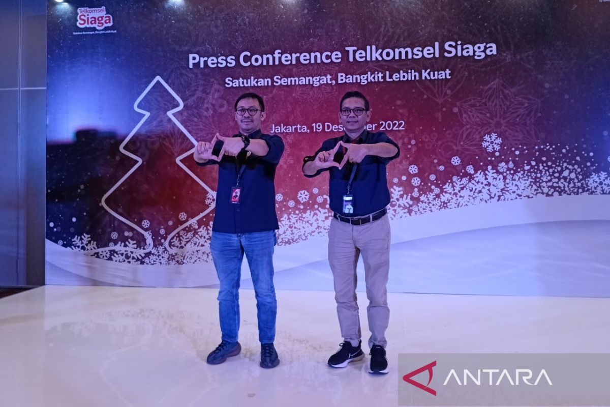 Meriahkan Natal dan Tahun Baru, Telkomsel jamin kemudahan akses komunikasi pelanggan