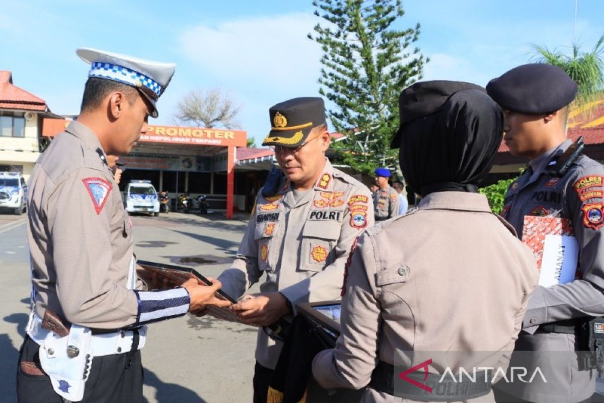 Kapolres beri reward personil pengamanan KTT G20