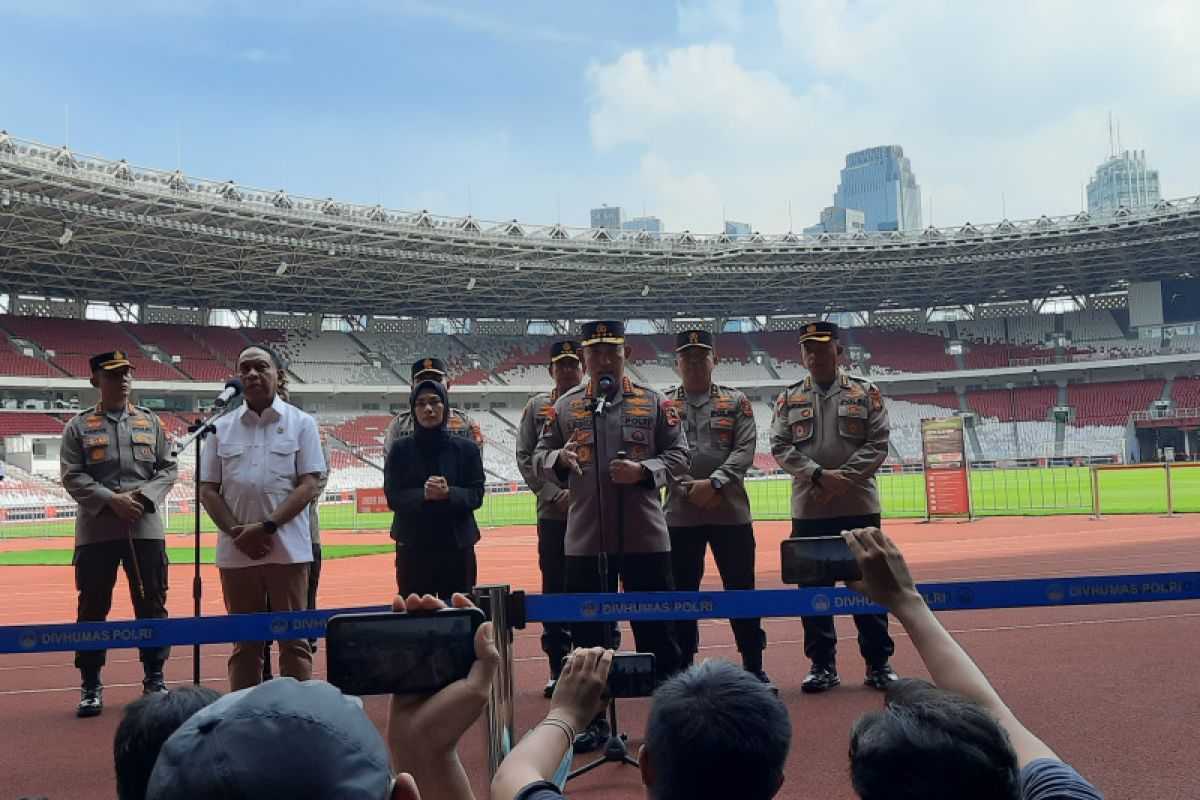 Greater Jakarta Police secures Indonesia vs Cambodia AFF Cup match