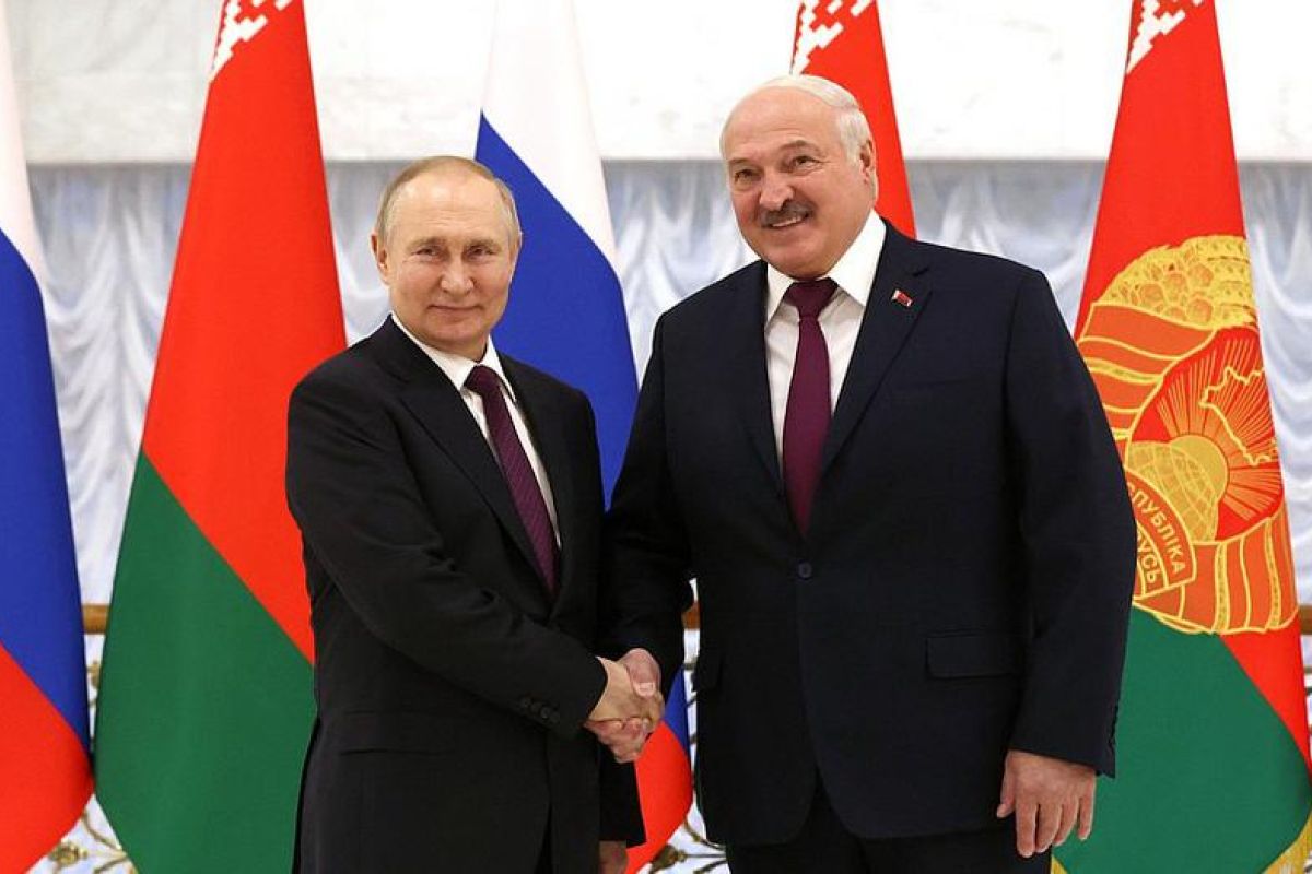 Putin dan Lukashenko gelar pertemuan perkuat hubungan Rusia-Belarus
