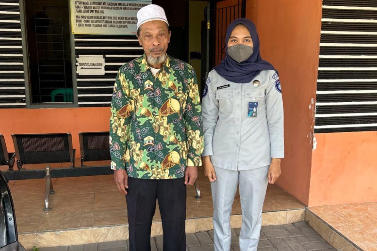 Petugas Jasa Raharja Cabang Banten sosialisasikan Pergub di Walantaka, Serang