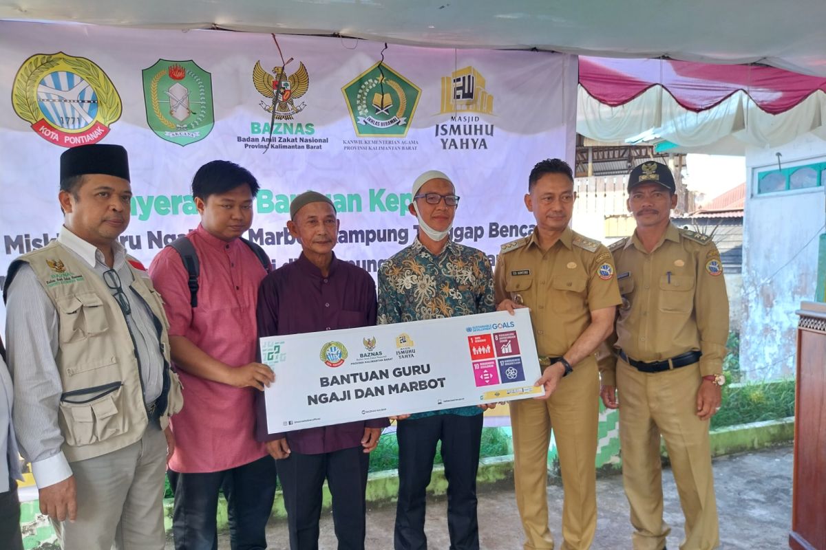 Warga Kota Pontianak ucapkan terima kasih pada Baznas atas bedah rumah