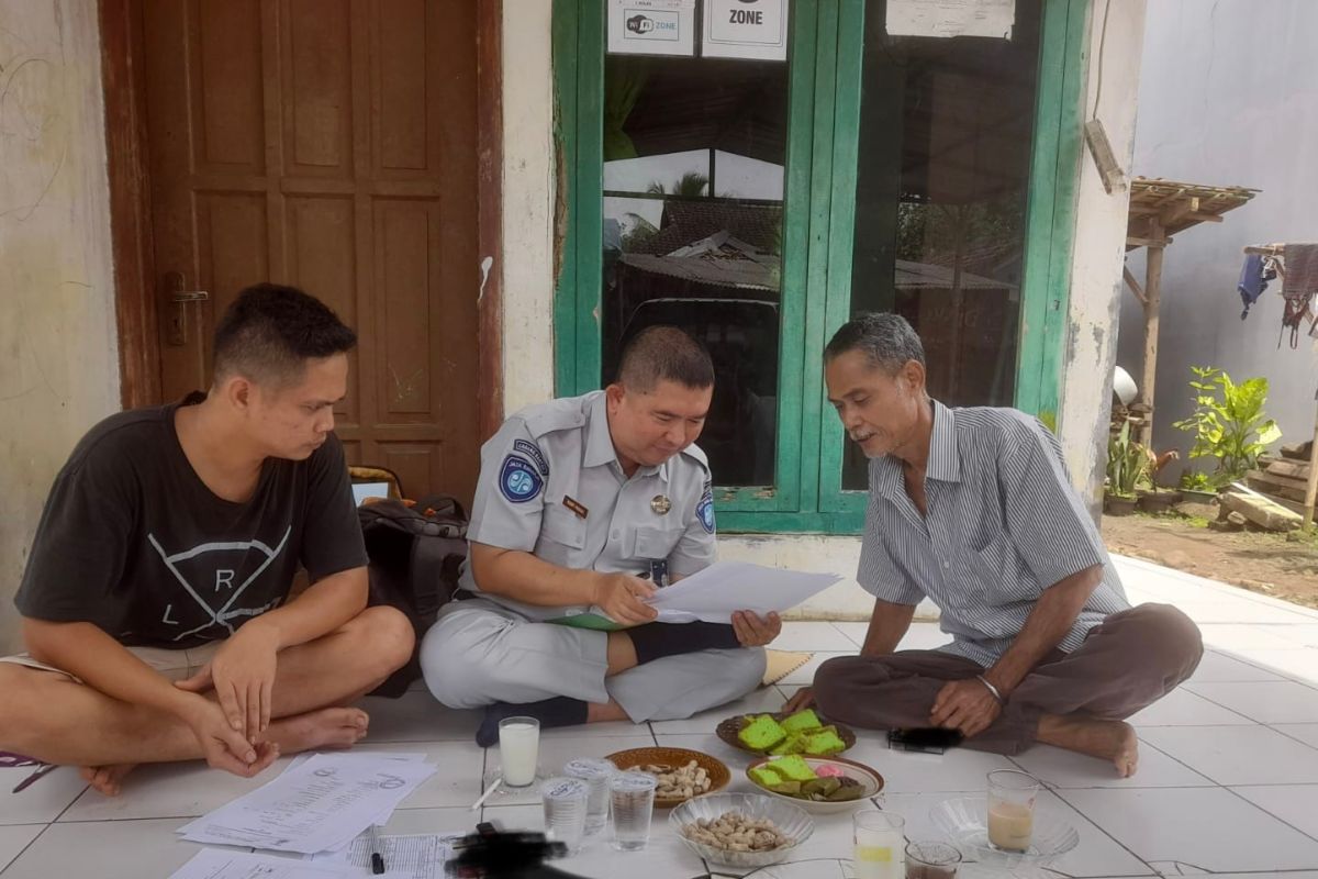 Jasa Raharja Banten serahkan santunan korban Lakalantas di Taktakan Serang