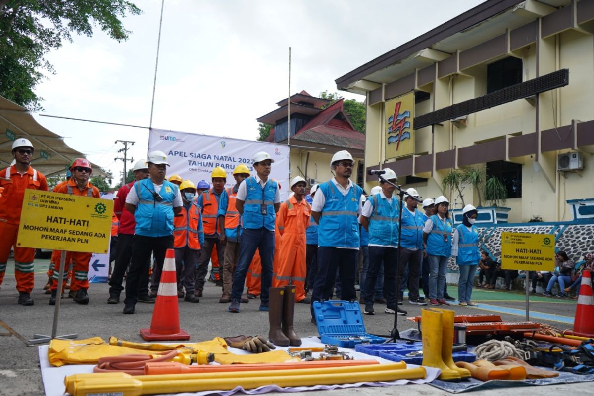 PLN MMU siagakan 1.597 personil amankan pasokan listrik jelang Natal dan Tahun Baru