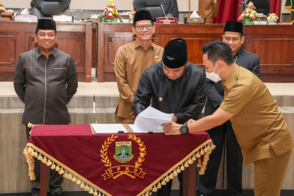 DPRD Banten setujui Raperda Pendidikan Pancasila jadi Perda