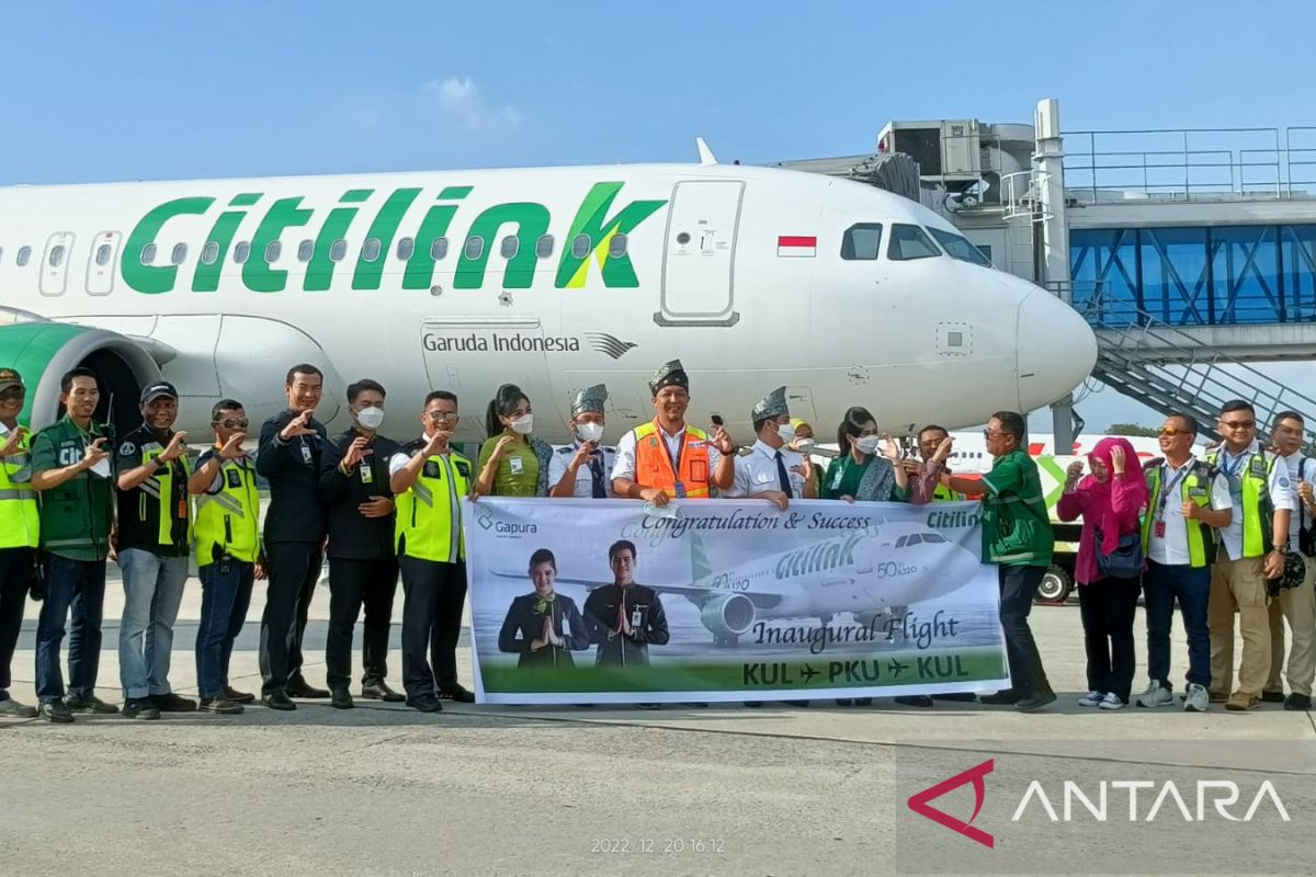 Bandara SSK II Pekanbaru tambah  rute penerbangan  ke Kuala Lumpur