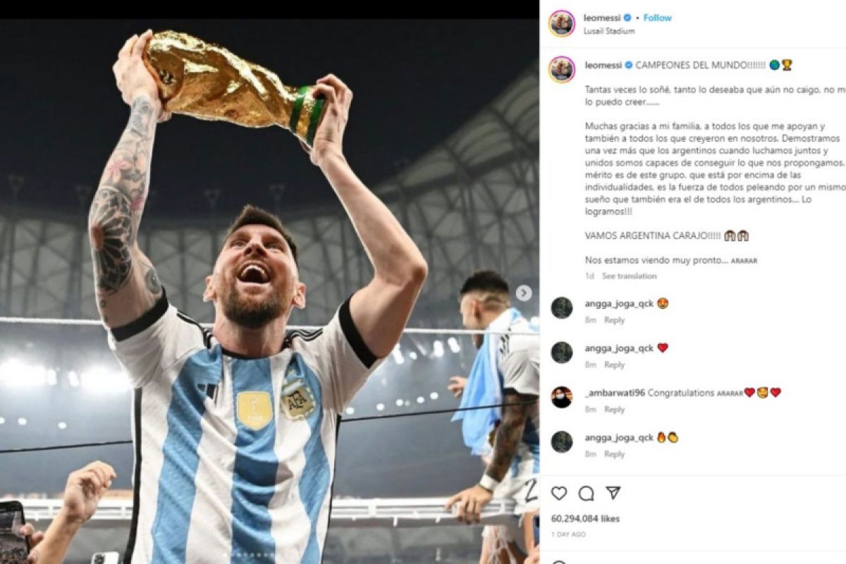 Ini kronologis Messi dapat ancaman, supermarket milik keluarga ditembak 14 kali