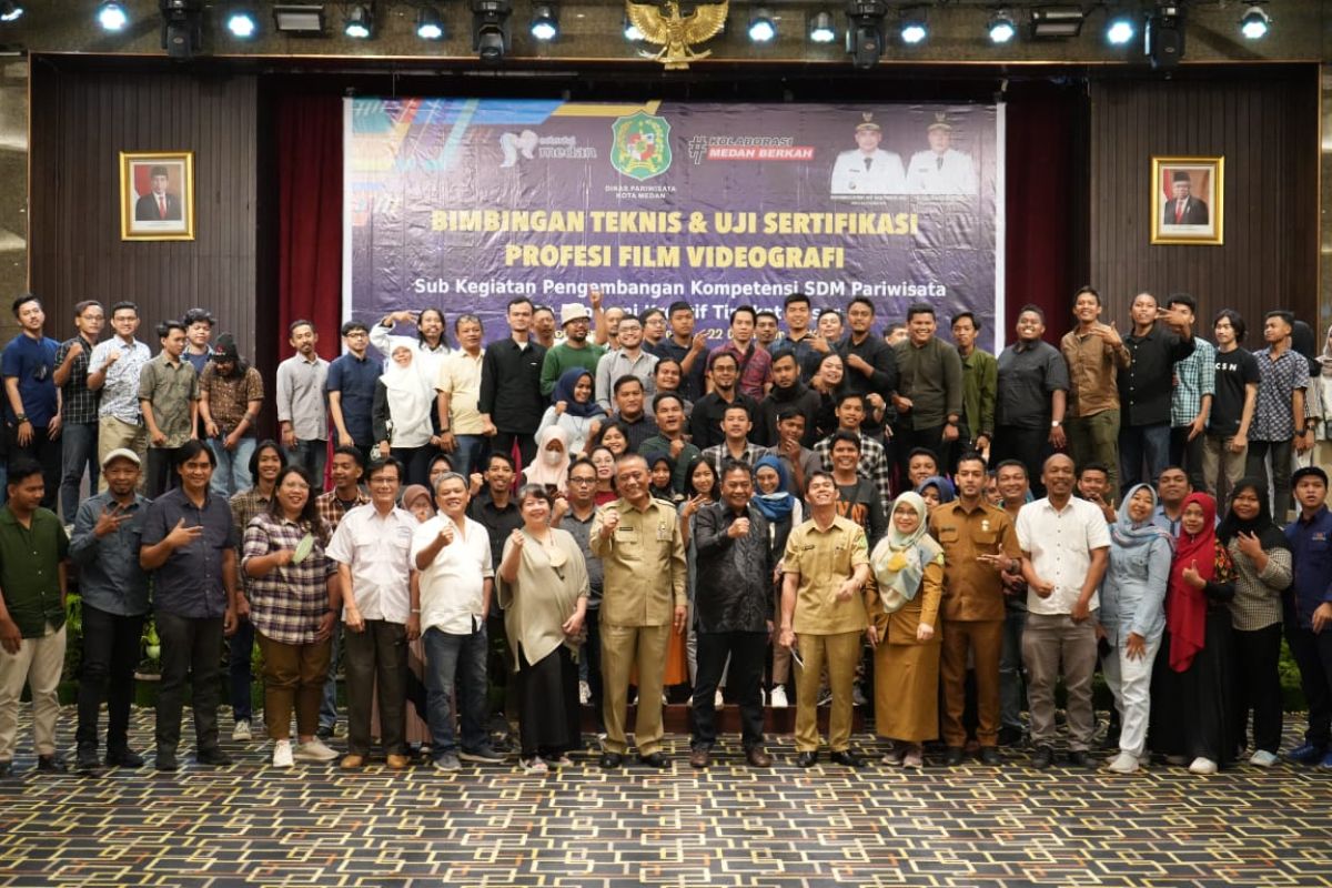 Dinas Pariwisata berharap lahir sinematografi  kompeten di Medan