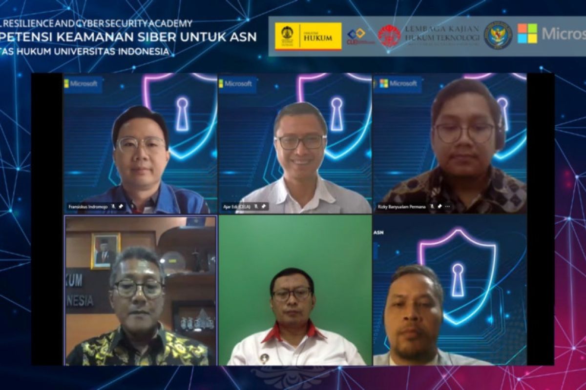 FHUI, BSSN dan Microsoft wadahi program Digital Resilience and Cyber Security Academy