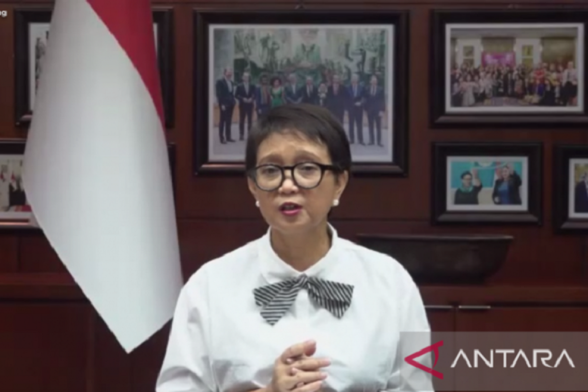 Menlu RI Retno Marsudi paparkan tiga fokus upaya perlindungan HAM