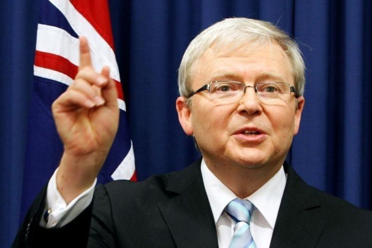 Mantan PM Australia Kevin Rudd ditunjuk jadi dubes di AS