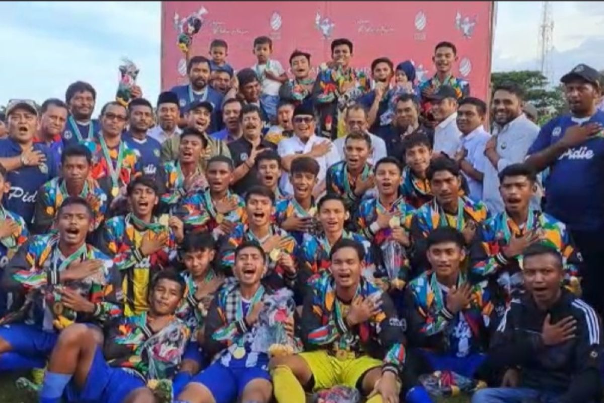 Final sepakbola PORA XIV, Pidie berjaya 5-1 lawan Aceh Singkil