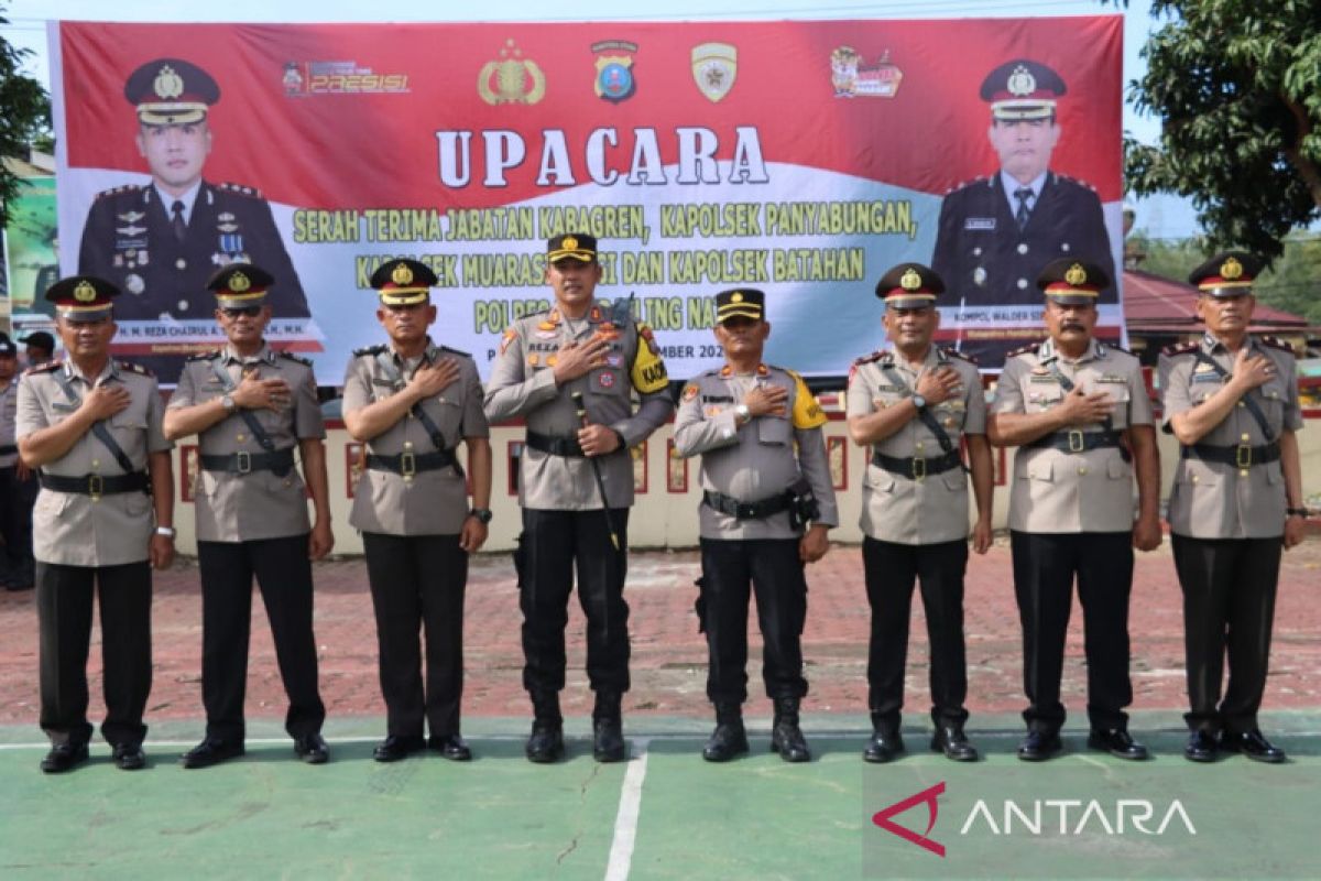 Kabag Ren dan tiga Kapolsek di Polres Madina berganti