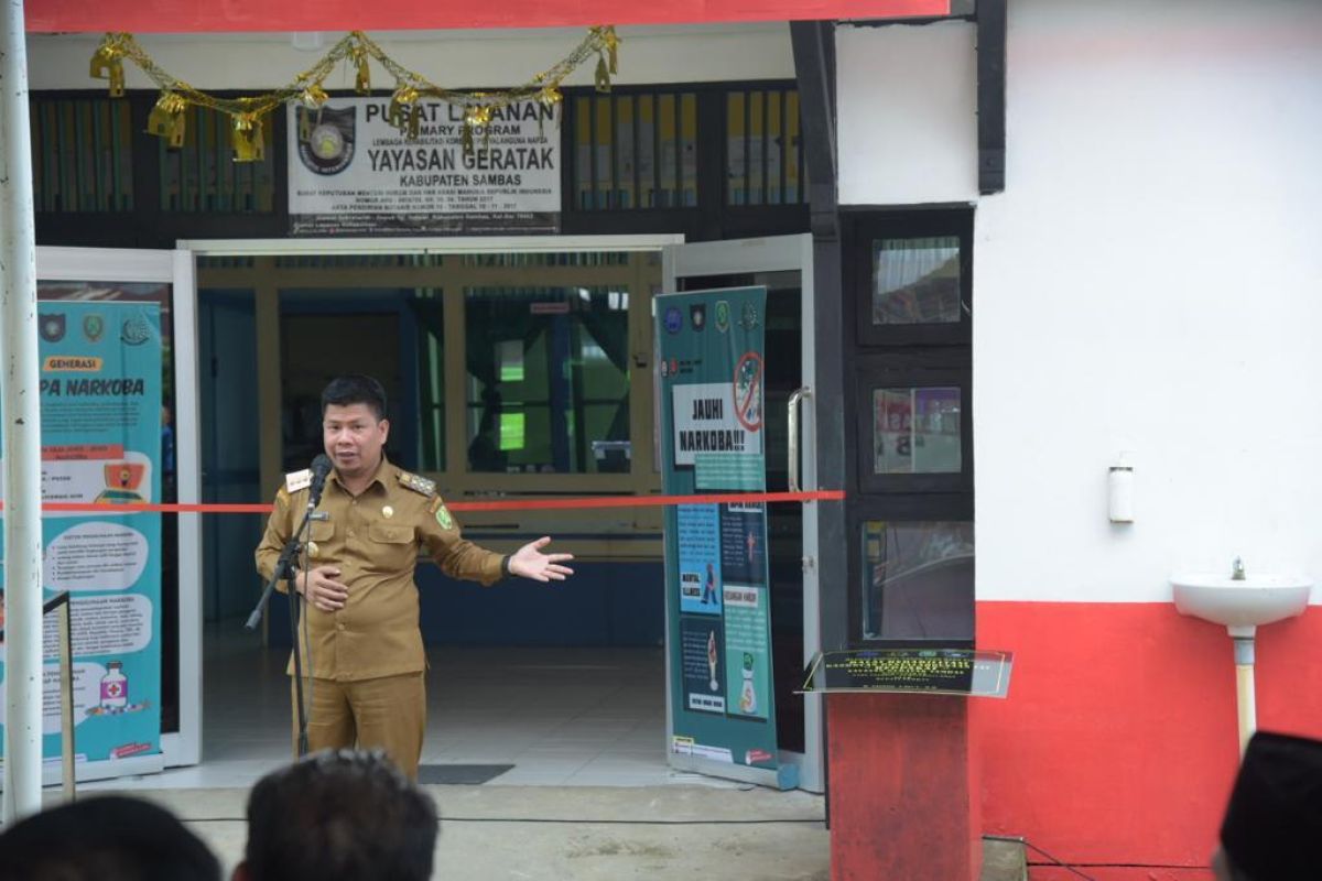 Kabupaten Sambas miliki gedung layanan rehabilitasi narkotika