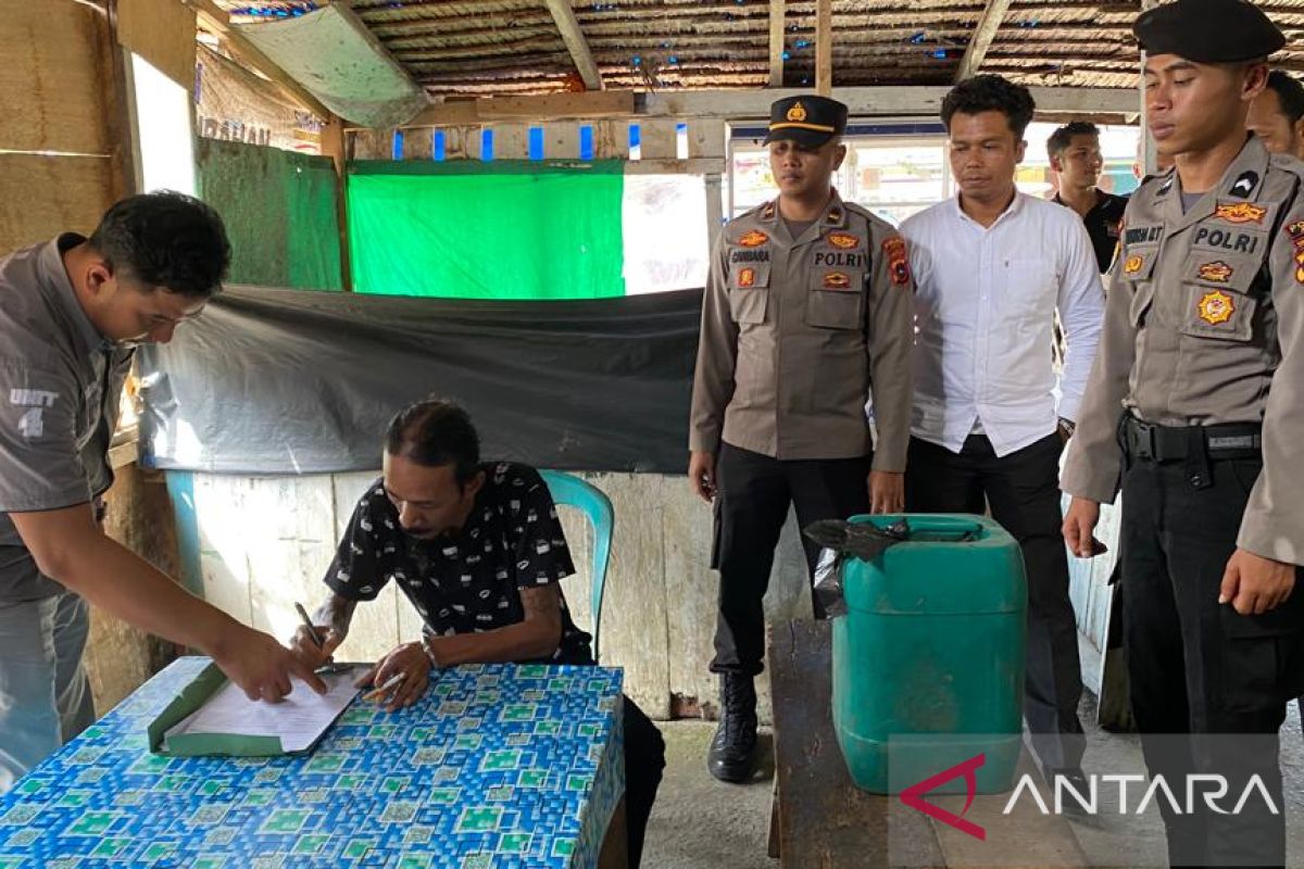 Polres Agam amankan Miras saat Operasi Cipta Kondisi