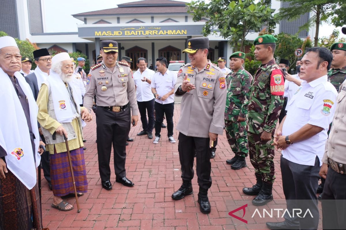 Kapolda Banten Pimpin Apel Sinergi Tiga Pilar dan Launching Ulama Kamtibmas