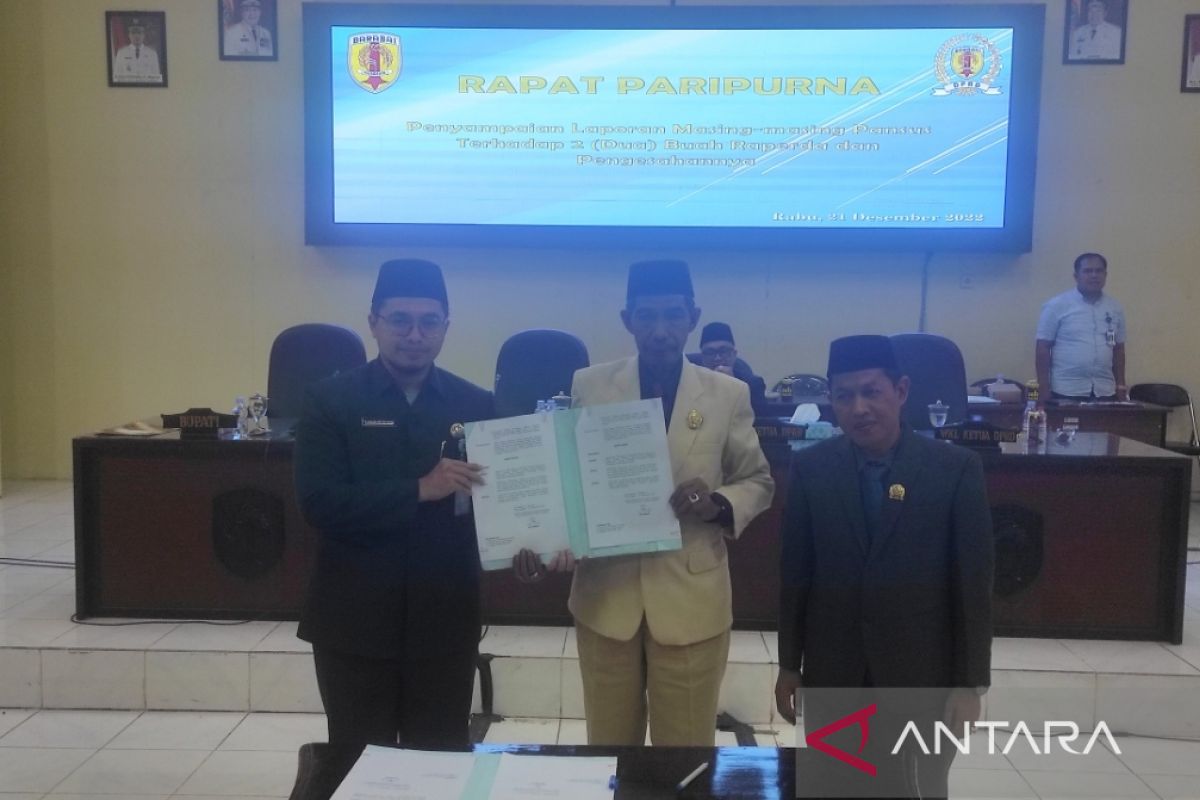 DPRD HST sepakati Raperda penyelenggaraan kesehatan dan penyertaan modal