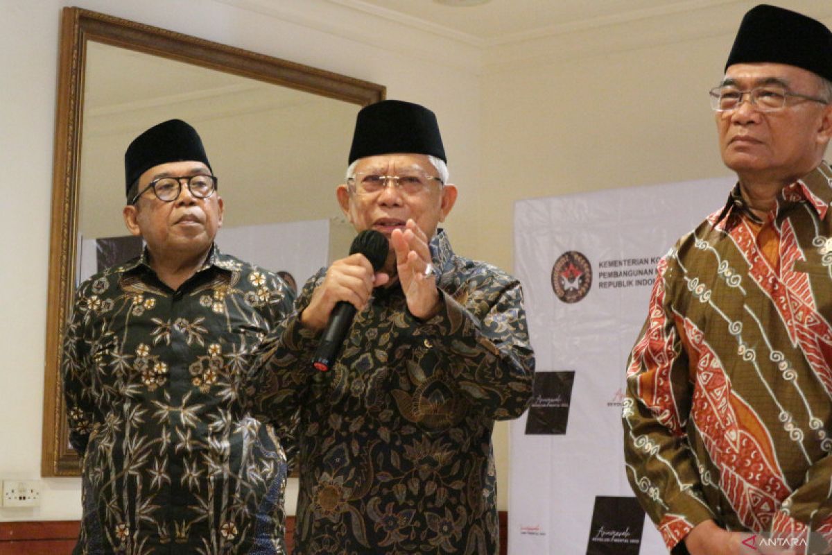 Ma'ruf Amin: Gerakan Revolusi Mental bertujuan ubah cara berpikir dan kerja orang Indonesia