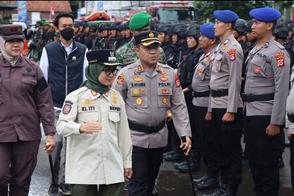 Polres Lebak terjunkan 140 personil pengamanan Nataru