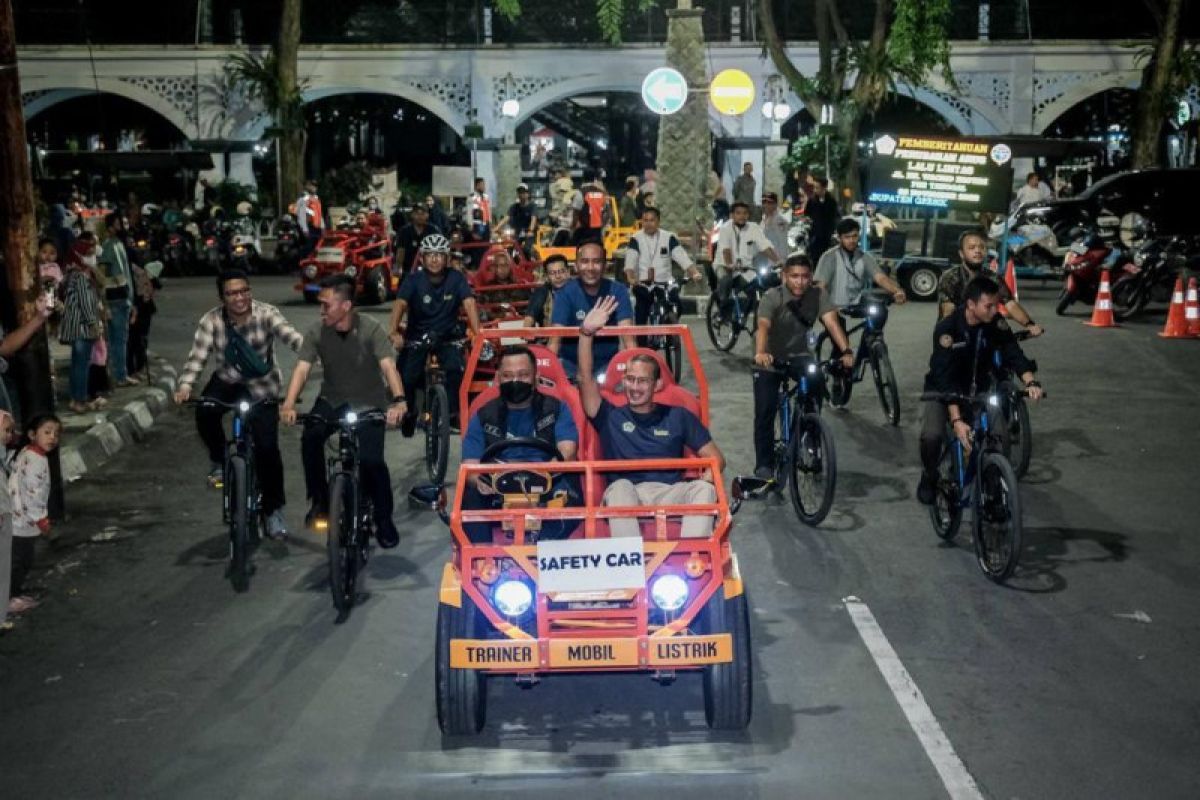 Sandi terkesan dengan kawasan baru wisata heritage Bandar Grissee