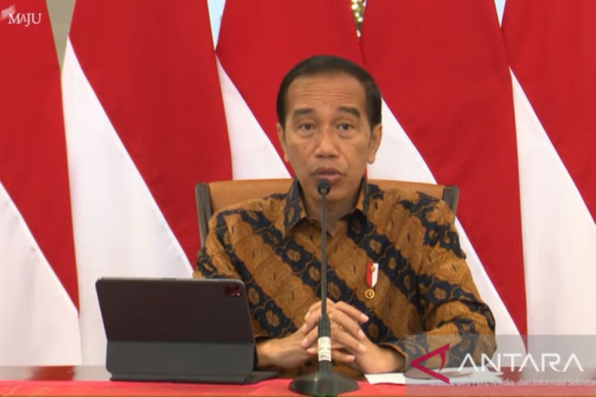Jokowi ungkap kepemilikan asing terus menurun di Surat Berharga Negara