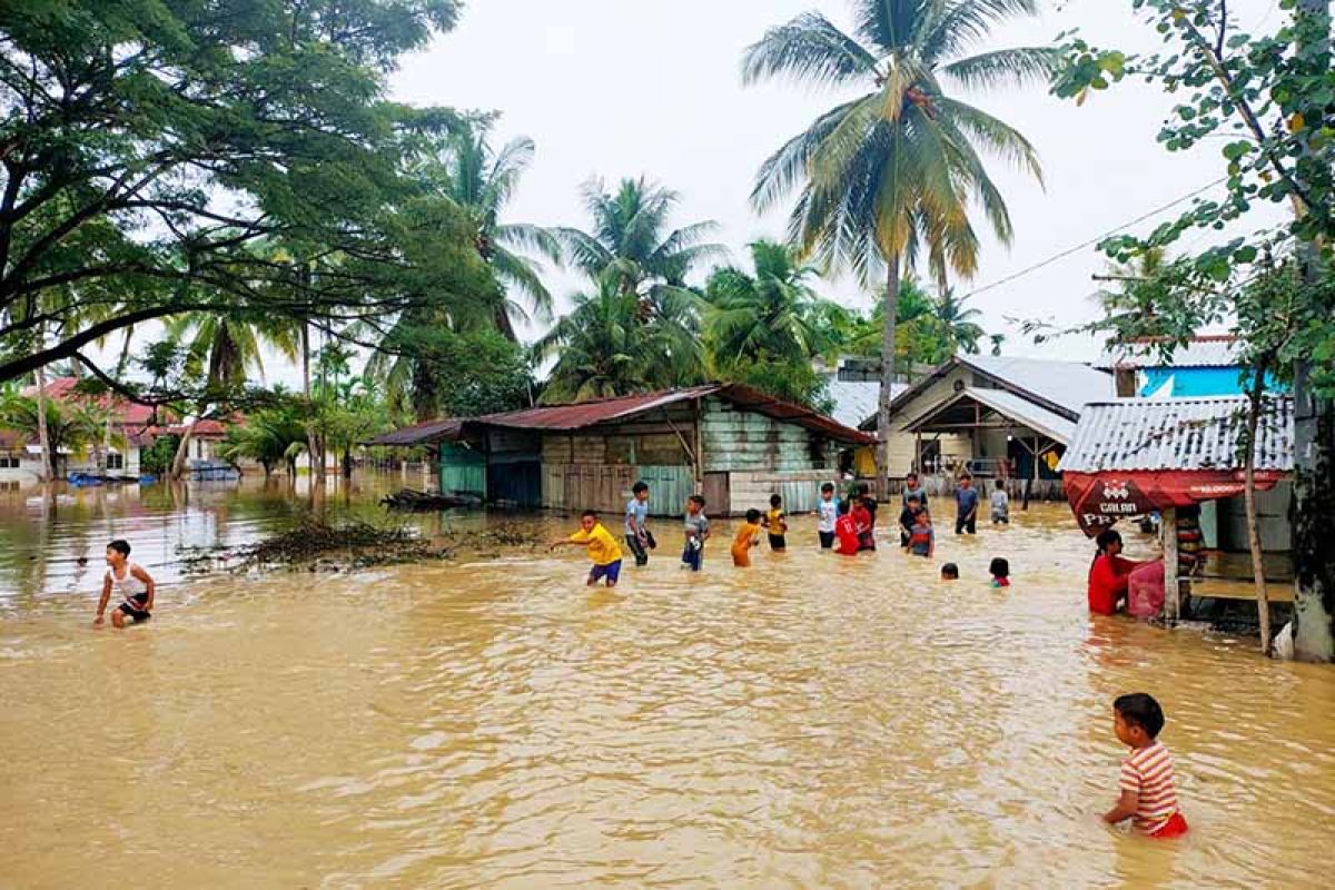 10 kecamatan di Aceh Utara dilanda banjir