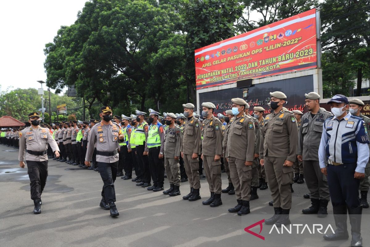 1.338 personel gabungan dikerahkan pengamanan Natal dan tahun baru