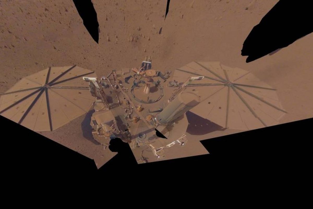 Wahana pendarat milik NASA, InSight, akhiri misi di Mars