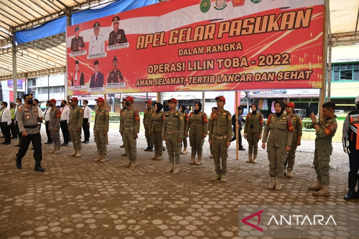 Polres Padang Sidempuan gelar Apel Lilin Toba 2022