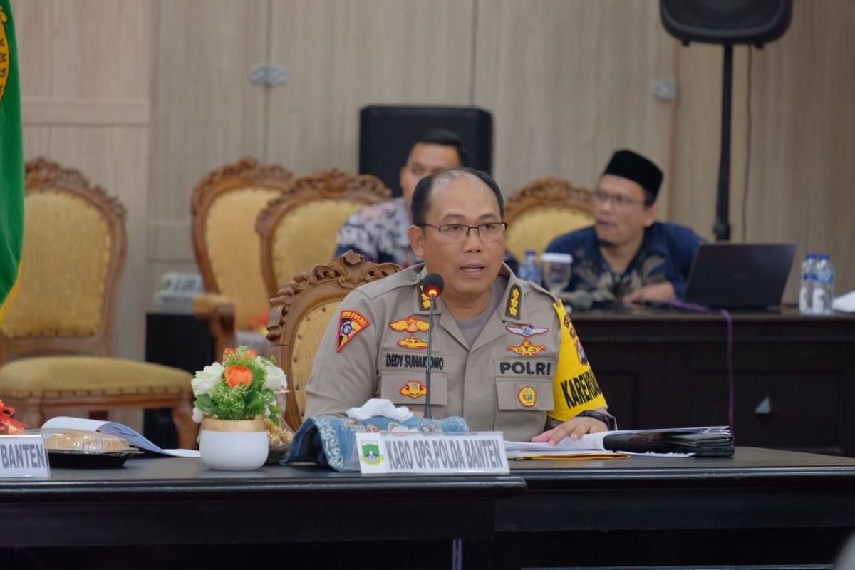 3.247 personel dikerahkan amankan Natal-Tahun Baru 2023 di Banten