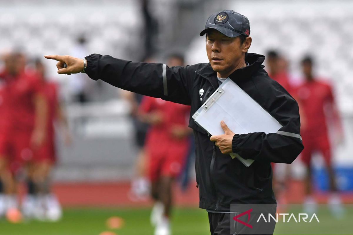 Shin Tae-yong berharap tidak ada pembatasan penonton di stadion selama Piala AFF 2022